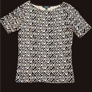 Ralph Lauren Print Top